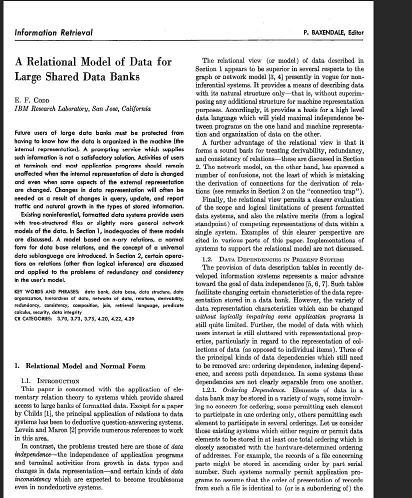 The History of ORM: Between Objects and Relational Databases